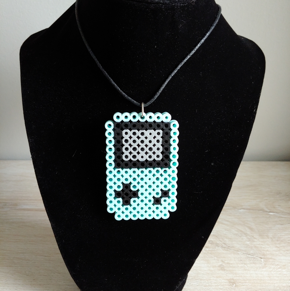 Teal Gameboy Necklace